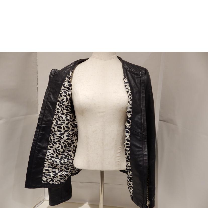 BALMAIN バルマン/レディース/レザージャケット/ライトグレー/1100A//ABランク/02