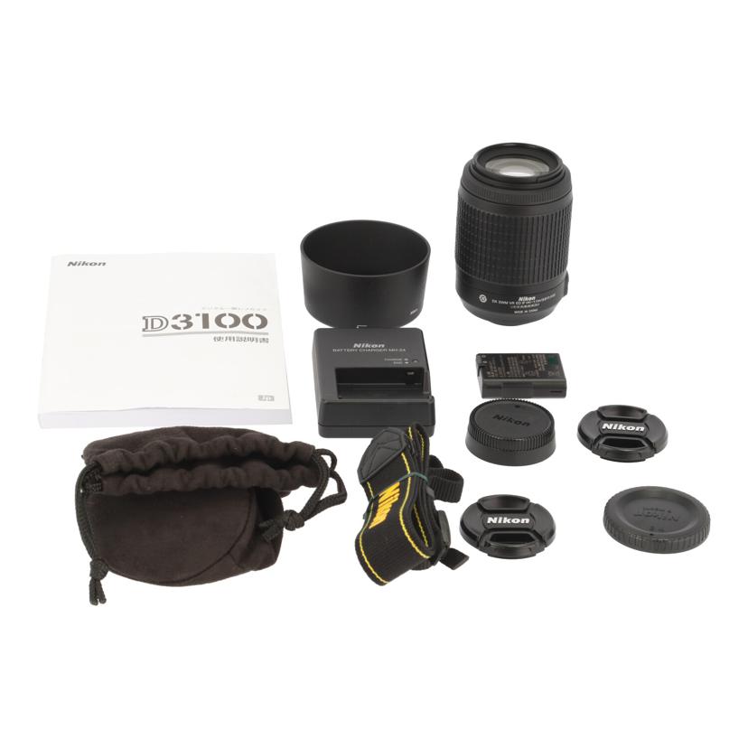 Nikon ニコン/デジタル一眼/D3100 ダブルズームキット/D3100 ダブルズームキット//2170948/Cランク/84