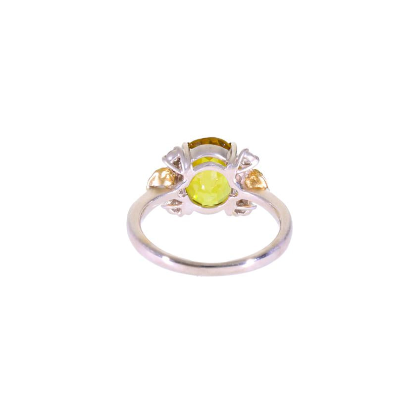 /◎K18WGスフェ‐ンダイヤリング2.663/D0.132ct//Aランク/75