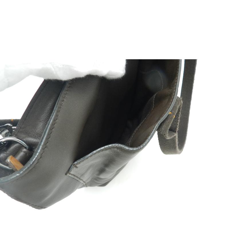 HERMES エルメス 2006年頃製造 こげ茶 2WAY レディース メンズ/キャラバンホリゾンタルMM/ブラウン//J □J/ABランク/69