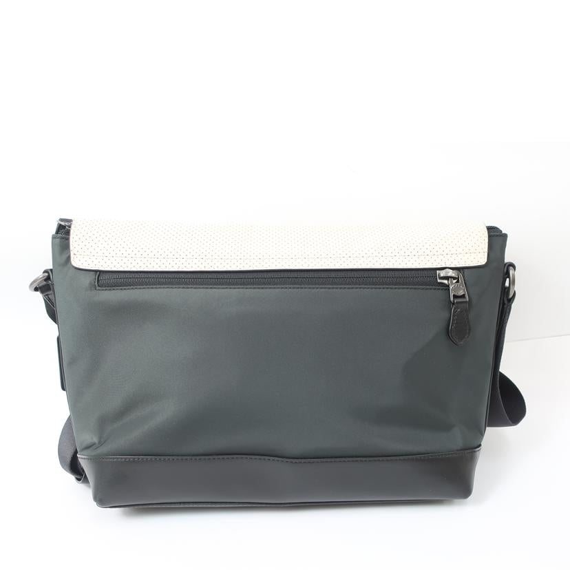 COACH コーチ/バイクショルダーバッグ ホワイト ブラック/F71968//K1761/ABランク/65