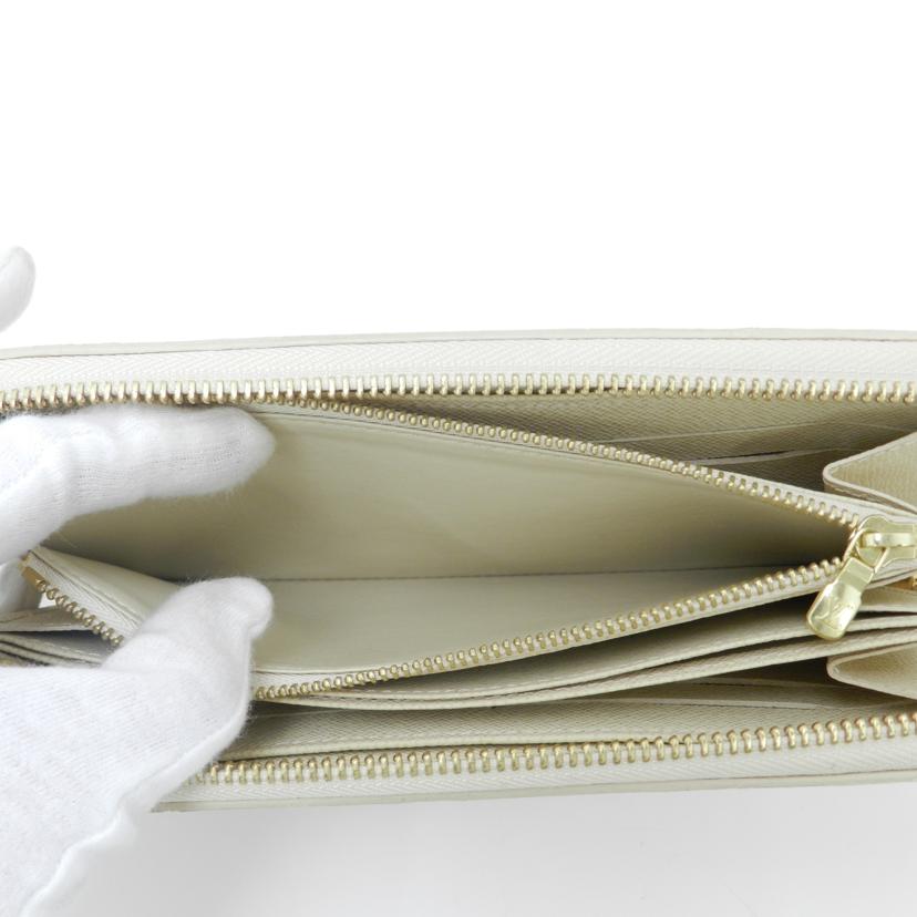 LOUIS VUITTON ルイヴィトン 長財布 市松模様 白 レディース メンズ/ジッピーウォレット/ダミエ・アズール/N60019//SD1132/SAランク/69