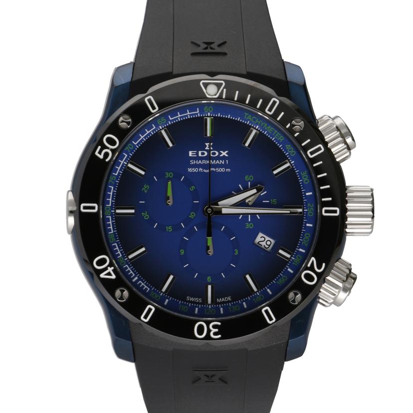 EDOX エドックス/クロスオフショア1シャークマリン2/クロノグラフ/クオーツ/10221//102****/ABランク/75