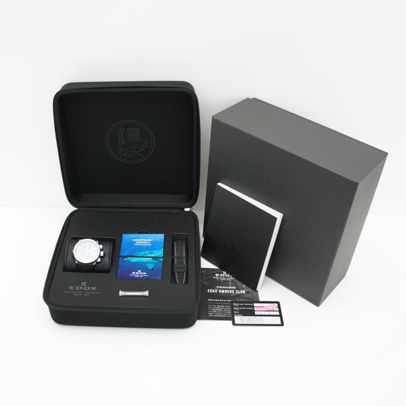 EDOX エドックス/クロスオフショア1シャークマリン2/クロノグラフ/クオーツ/10221//102****/ABランク/75