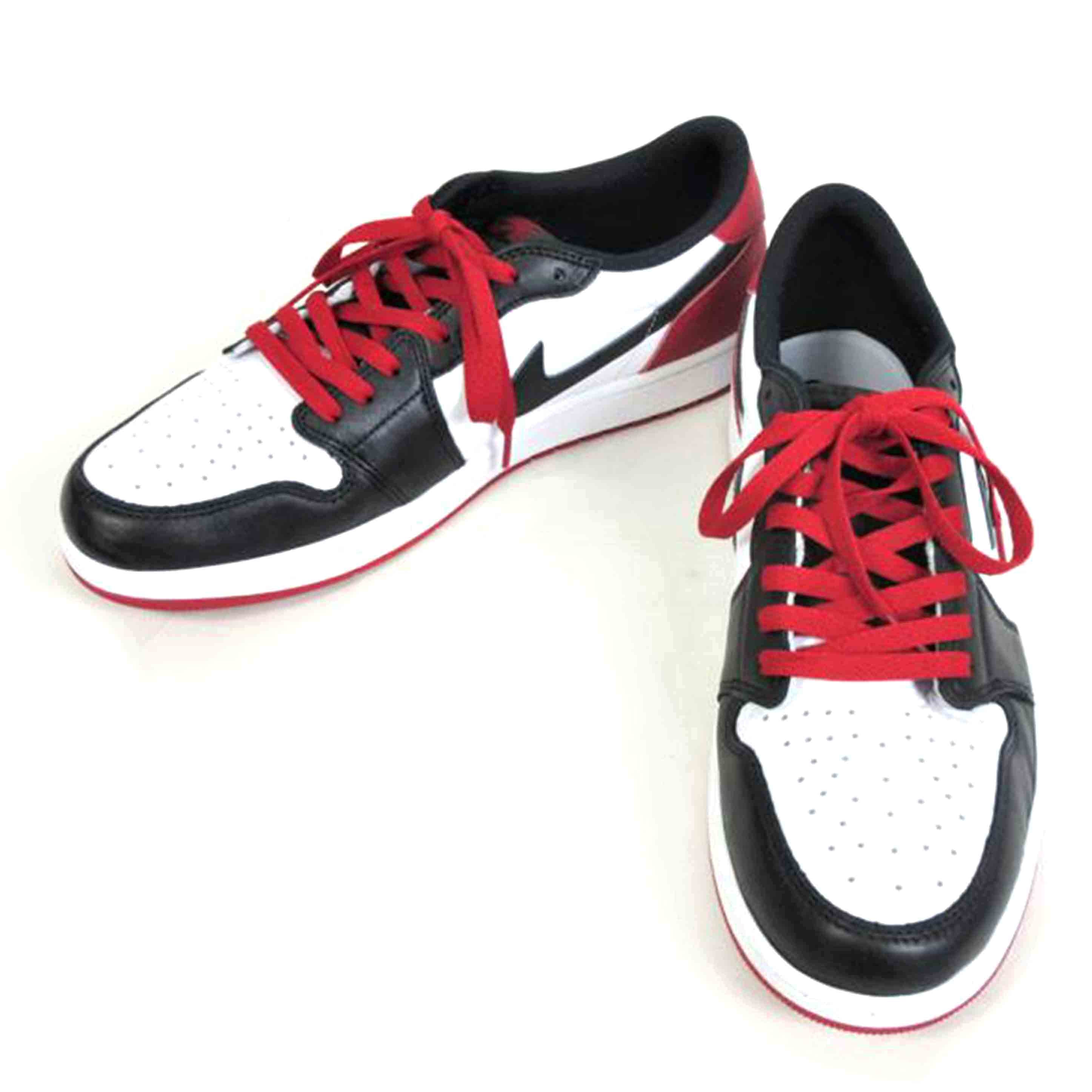 NIKE ナイキ/NIKE AIR JORDAN 1 RETRO LOW OG BLACK TOE/CZ0790-106//ABランク/70