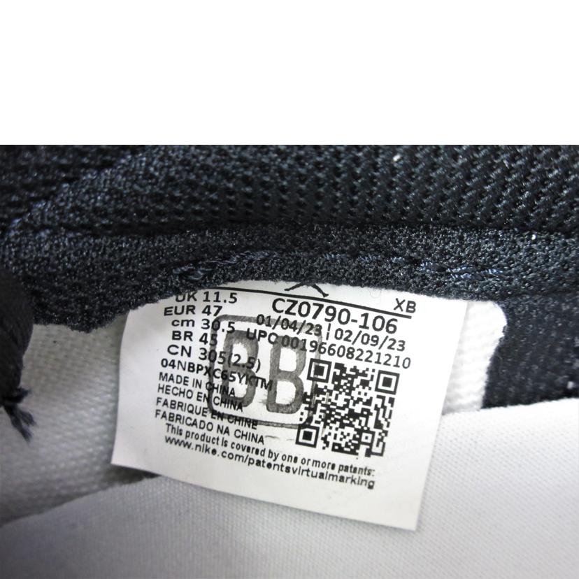 NIKE ナイキ/NIKE AIR JORDAN 1 RETRO LOW OG BLACK TOE/CZ0790-106//ABランク/70