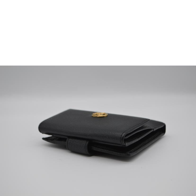 GUCCI グッチ/GGプチマーモントコンパクトレザー財布/456122//496334/ABランク/89