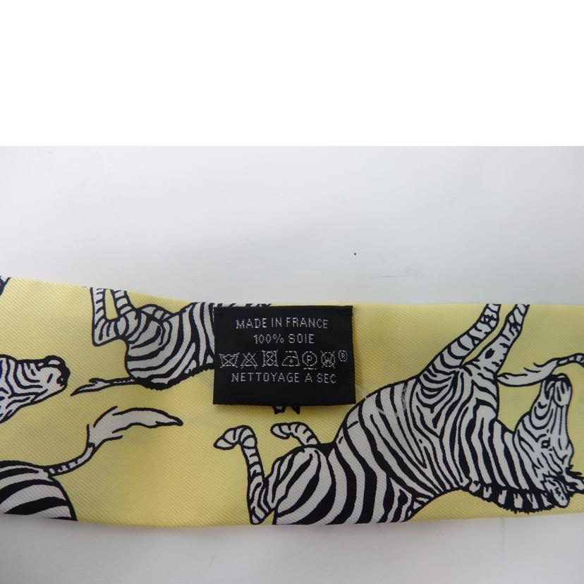 HERMES エルメス/ツイリー/ゼブラ//Aランク/84