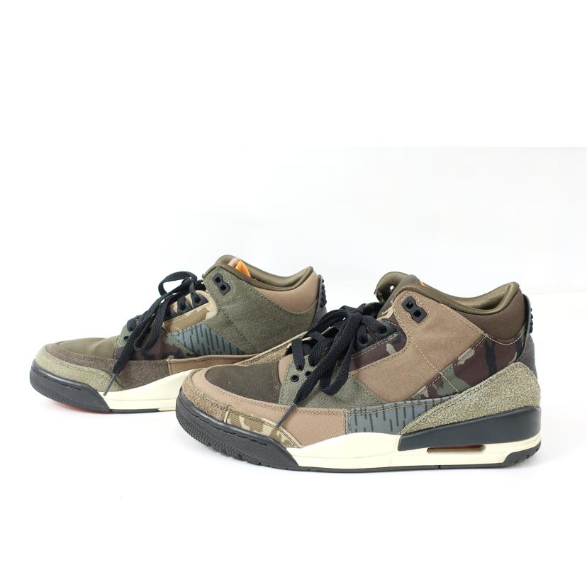 NIKE ナイキ/エアジョーダン3レトロ AIRJORDAN 3 RETRO SE カーキ/DO1830-200//ABランク/65
