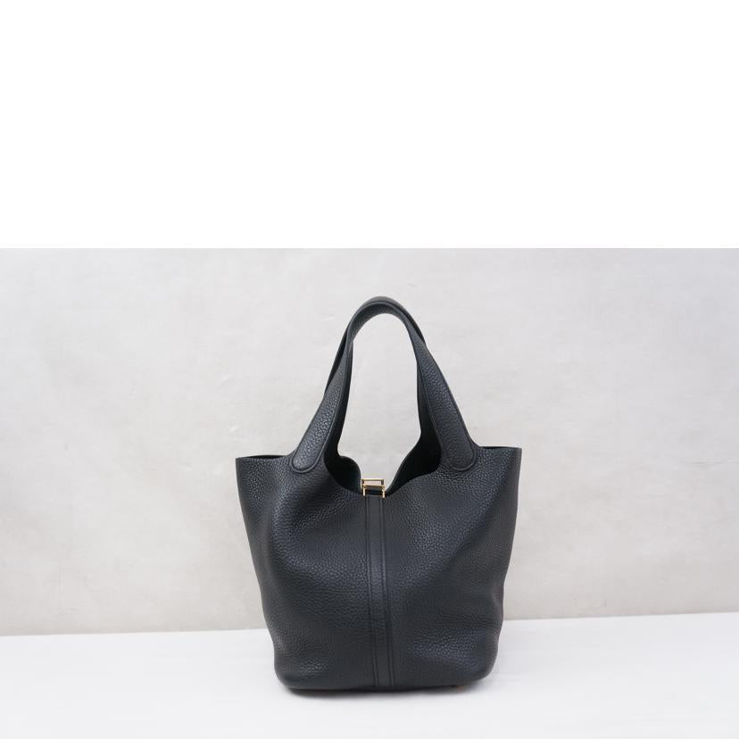 HERMES エルメス/ピコタンロックMM/トリヨンクレマンス/ノワール//C/2018/Aランク/67