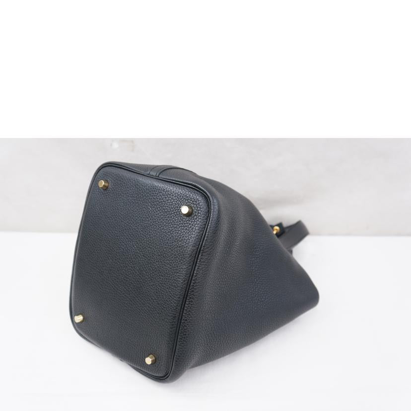 HERMES エルメス/ピコタンロックMM/トリヨンクレマンス/ノワール//C/2018/Aランク/67