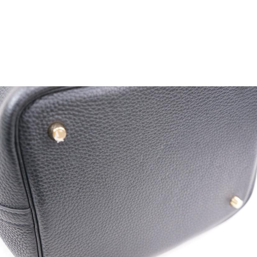 HERMES エルメス/ピコタンロックMM/トリヨンクレマンス/ノワール//C/2018/Aランク/67