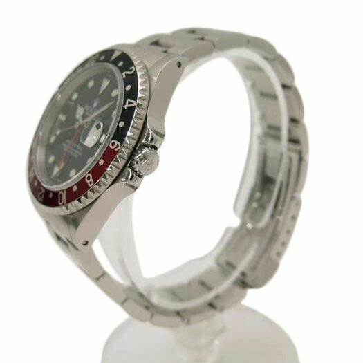 ROLEX ロレックス 腕時計 コーク 1998年頃製造 自動巻き ステンレス/GMTマスターⅡ/赤黒ベゼル/A番/16710//A588521(1998)/Aランク/69