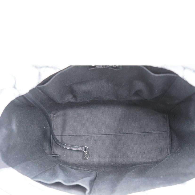 CHANEL シャネル/カメリアキャンバスレザートート/A91422//23501506/Aランク/67