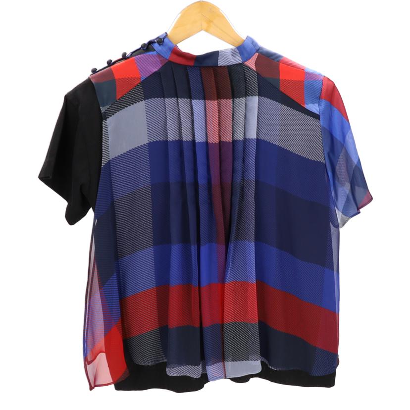 sacai サカイ/チェックレイヤードブラウス//Bランク/75