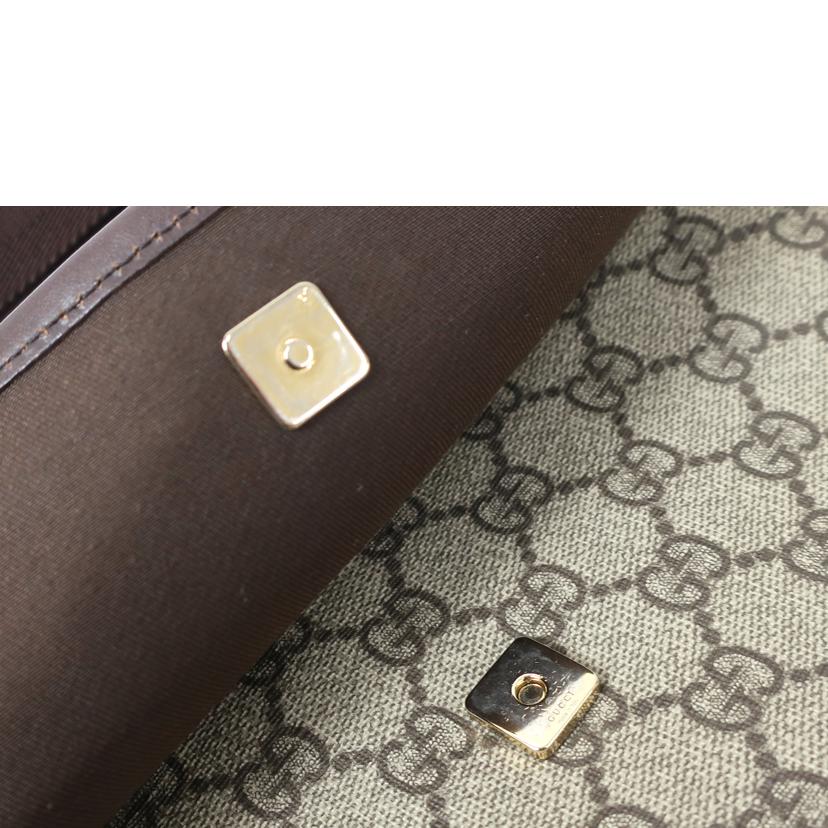 GUCCI グッチ/GGスプリームショルダーバッグ 斜め掛け ブラウン/223666//204990/ABランク/65