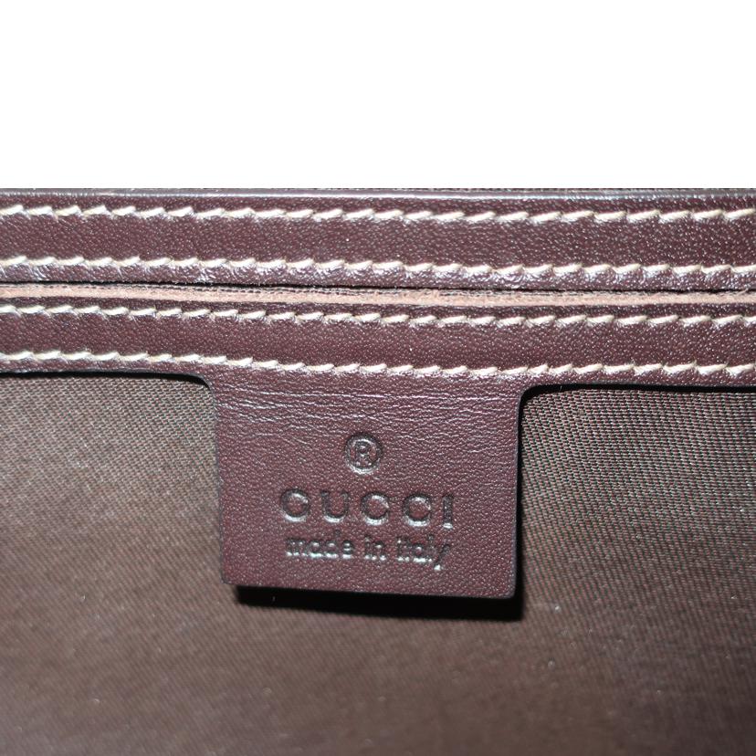 GUCCI グッチ/GGスプリームショルダーバッグ 斜め掛け ブラウン/223666//204990/ABランク/65