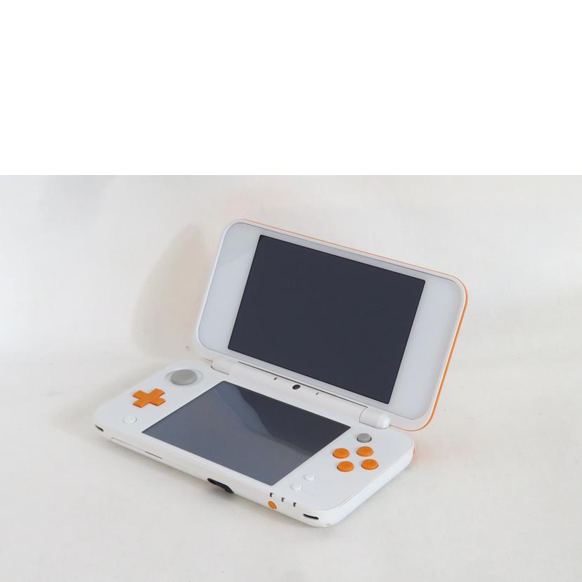 Nintendo 任天堂/newニンテンドー2DSLL ホワイト×オレンジ/JAN-001//NJE100986549/ABランク/81