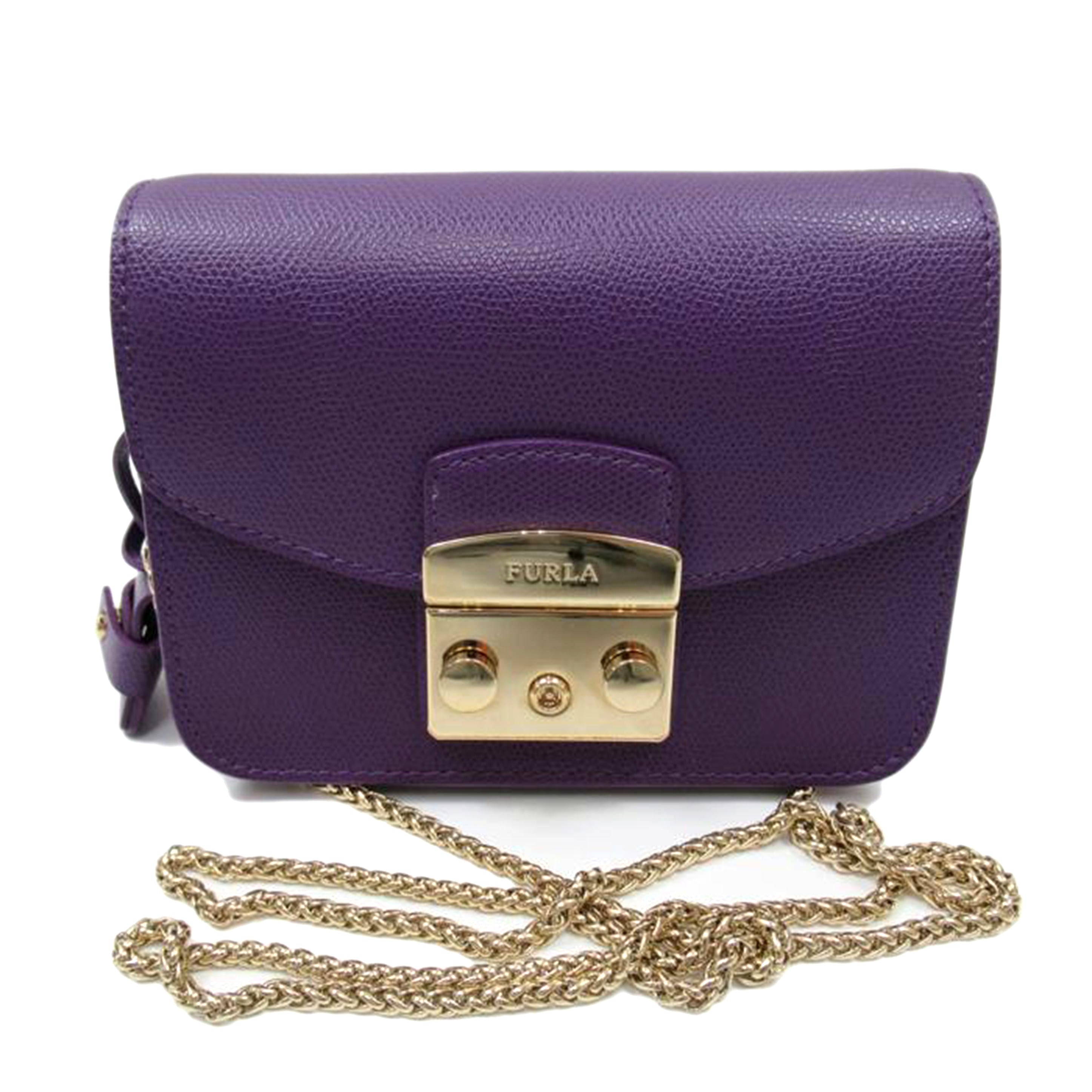 FURLA フルラ/チェーンショルダーバック/メトロポリス/G6400/B5//Aランク/63