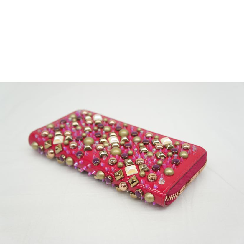 C.Loubtin クリスチャン・ルブタン/パネトーネラウンドファスナー財布/3175226//P185/ABランク/05