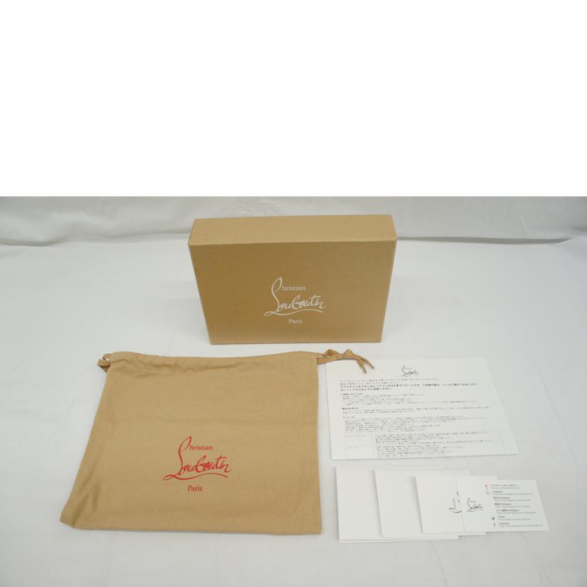 C.Loubtin クリスチャン・ルブタン/パネトーネラウンドファスナー財布/3175226//P185/ABランク/05