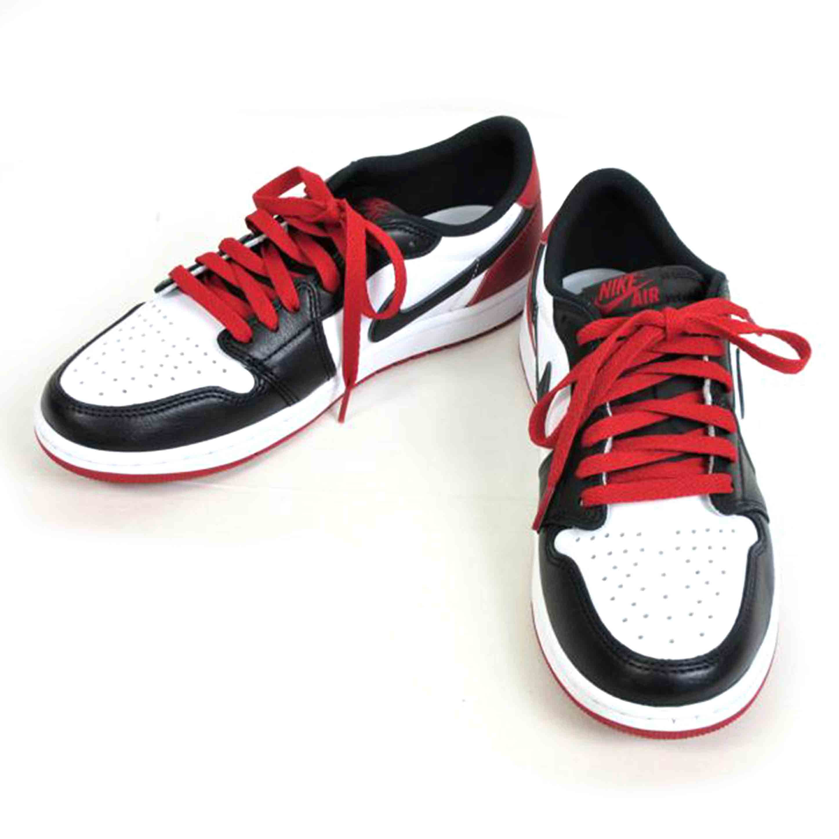 NIKE ナイキ/NIKE AIR JORDAN 1 RETRO LOW OG BLACK TOE/CZ0790-106//ABランク/70