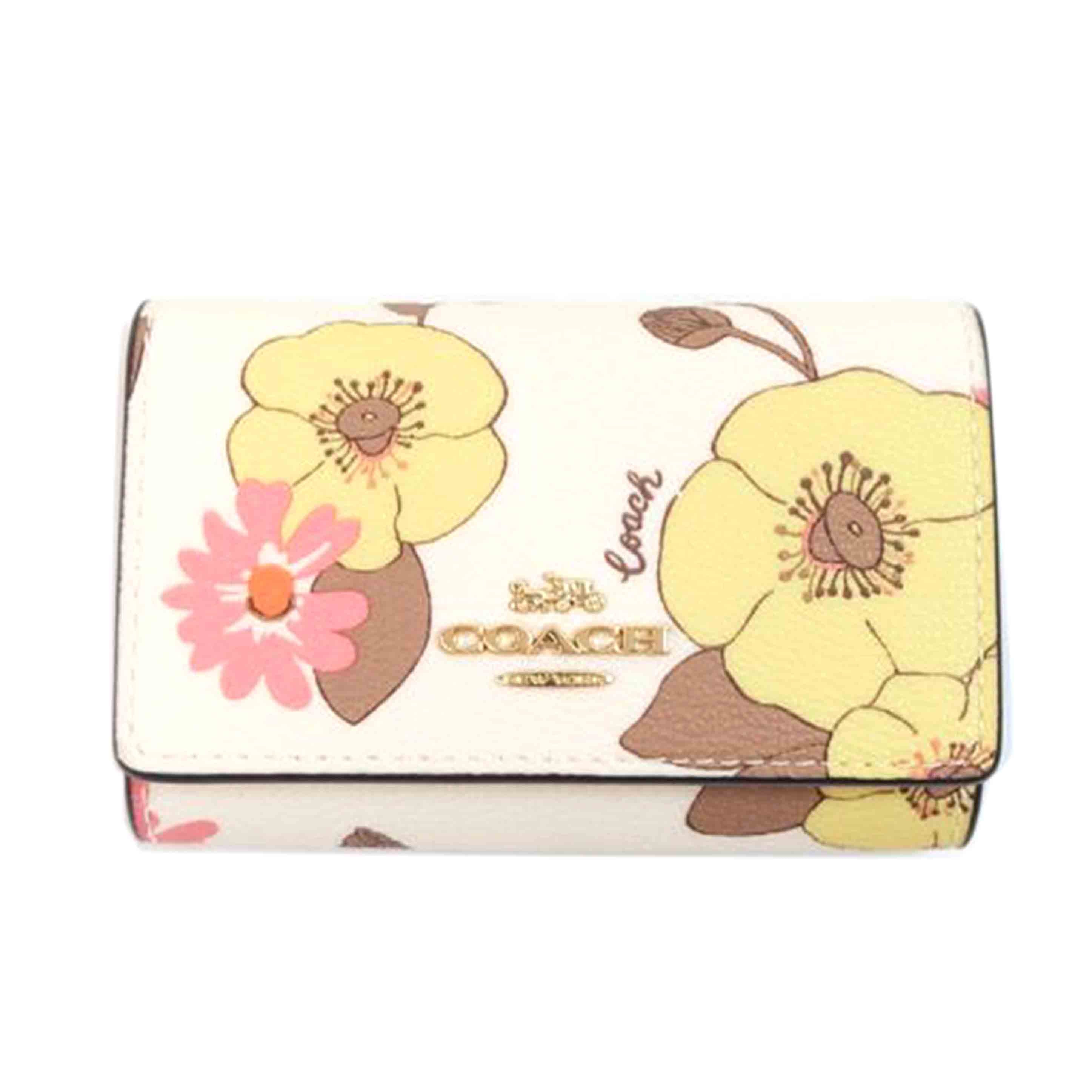 COACH コーチ/フローラルクラスタープリントキーケース/C1799//A23**/Aランク/71