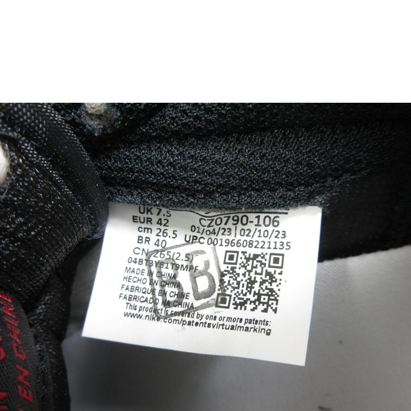 NIKE ナイキ/NIKE AIR JORDAN 1 RETRO LOW OG BLACK TOE/CZ0790-106//ABランク/70