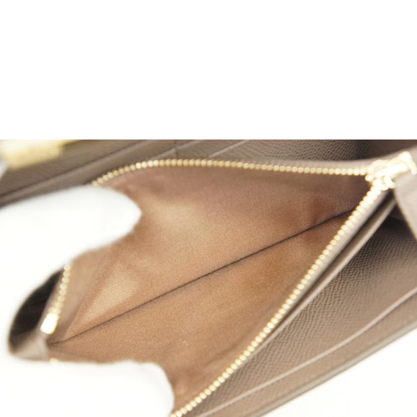 Salvatore Ferragamo サルヴァトーレ・フェラガモ/ガンチーーノクリップグレージュ長財布/22-D150//0714922/Aランク/05