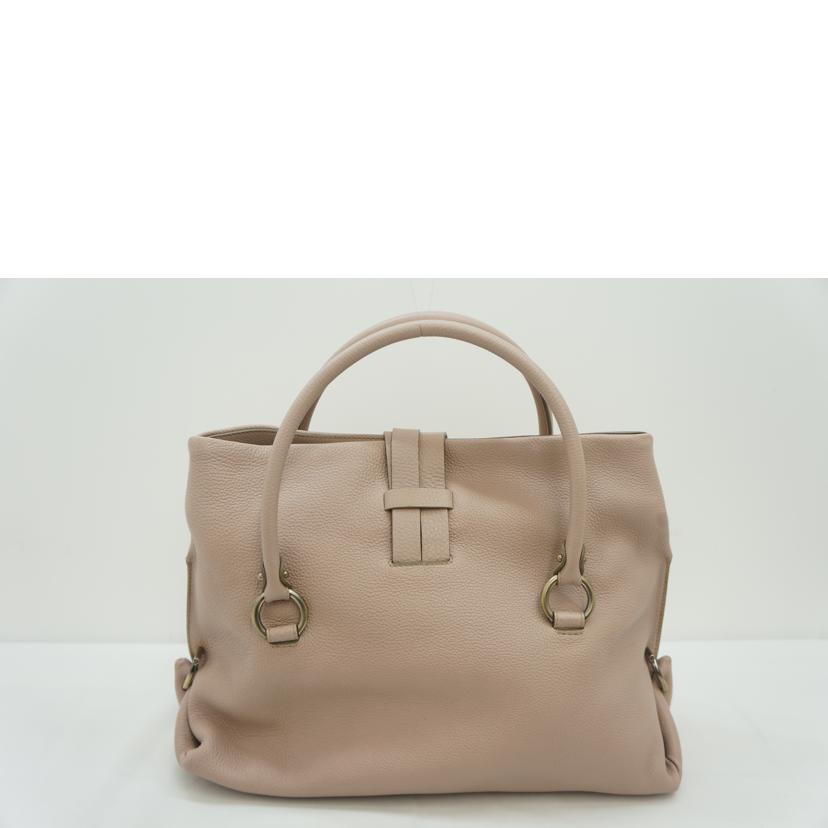 SalvatoreFerragamo サルヴァトーレフェラガモ/ガンチーニ レザーハンドバッグ//Aランク/09