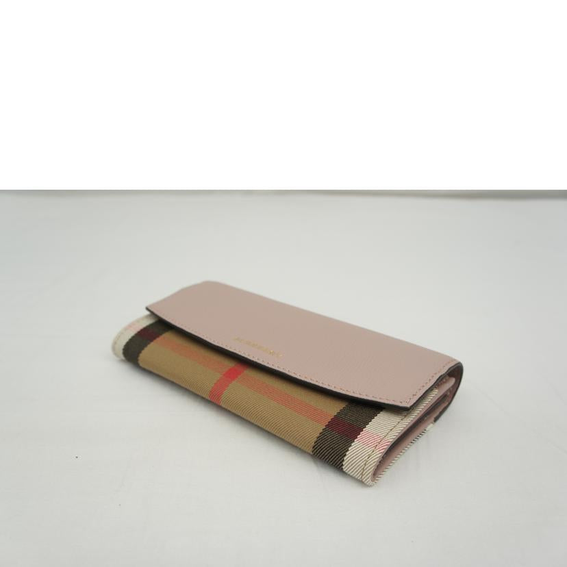 BURBERRY バーバリー/ハウスチェックポーターコンチネンタルウォレット//TALBSRL2390OAL/ABランク/05