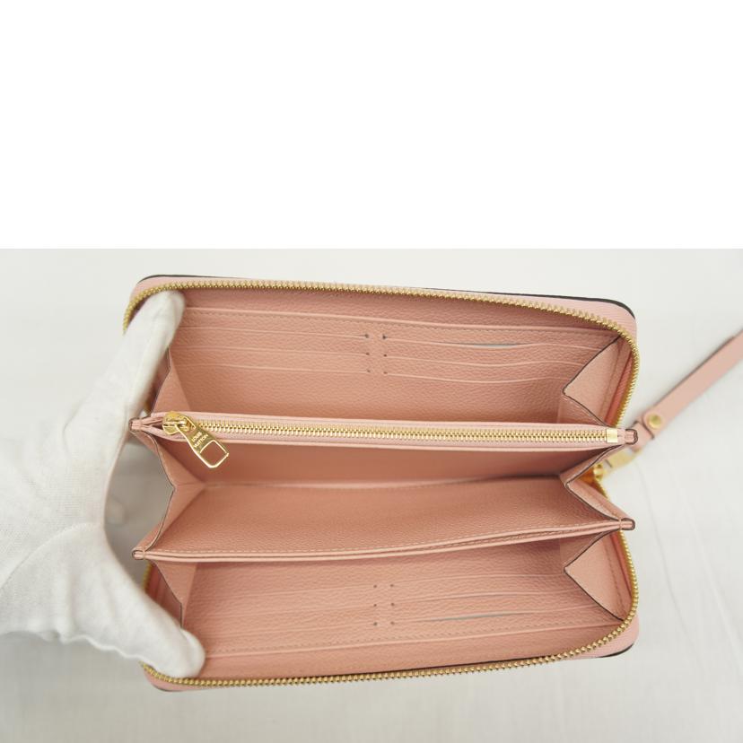 LV ルイ・ヴィトン/ジッピーウォレット/モノグラムアンプラント/ローズ/M64090//SP0189/ABランク/05