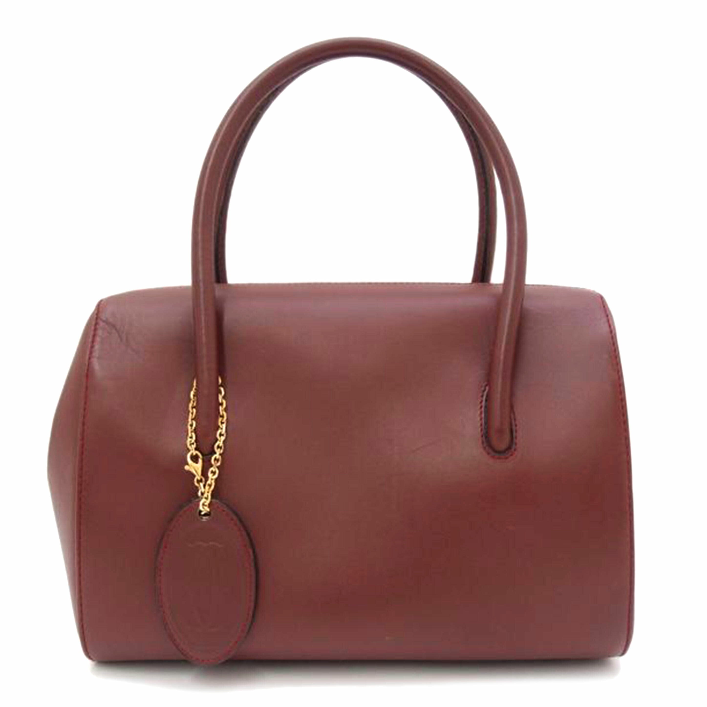 Cartier カルティエ/マスト・ミニボストン/ボルドー//ABランク/69