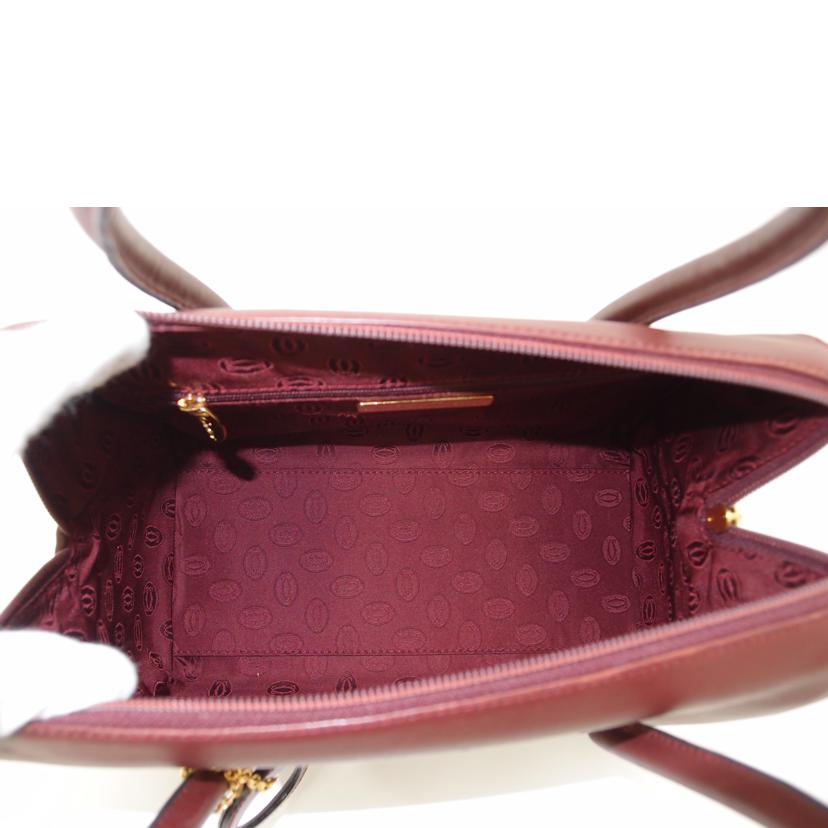 Cartier カルティエ/マスト・ミニボストン/ボルドー//ABランク/69