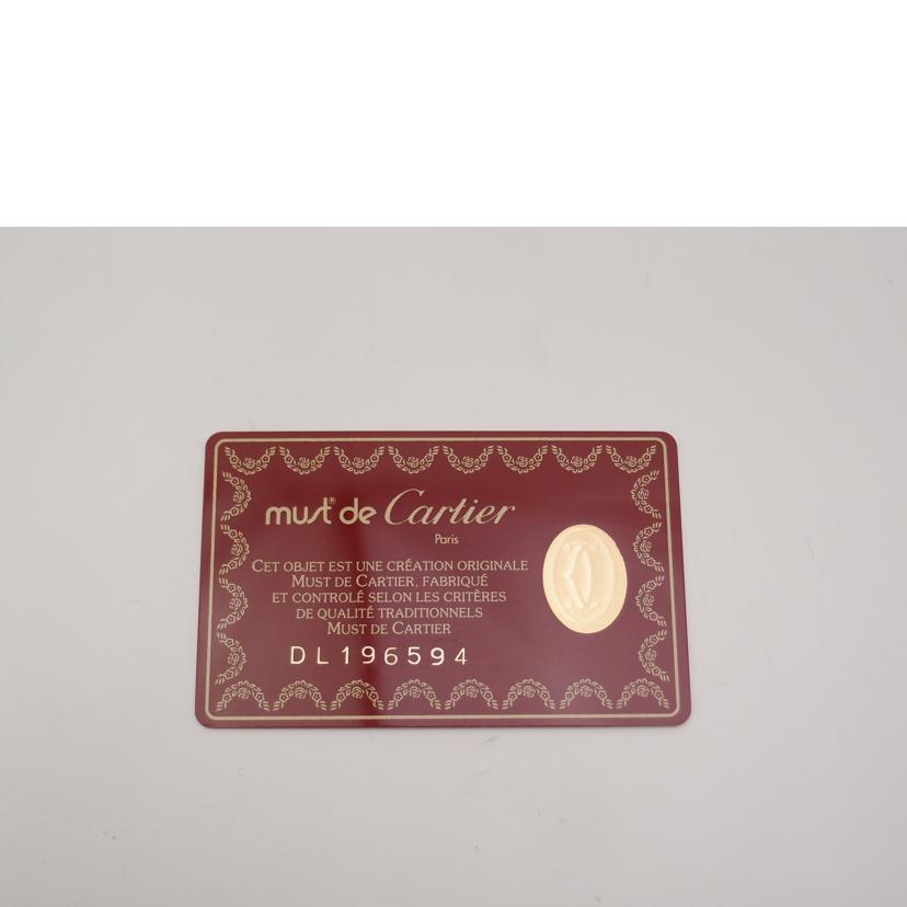 Cartier カルティエ/マスト・ミニボストン/ボルドー//ABランク/69