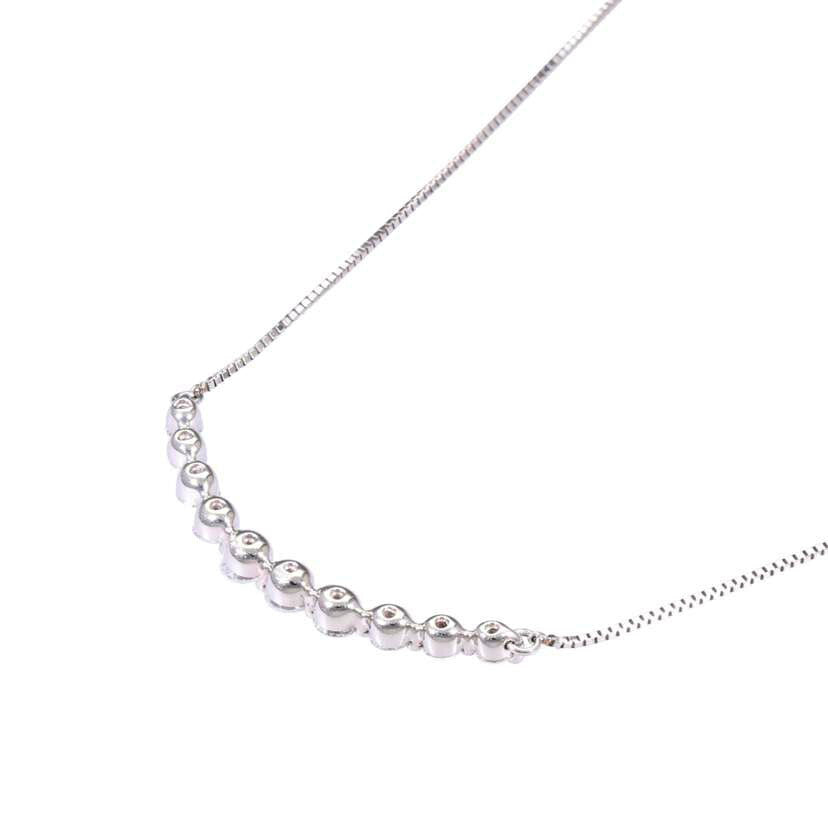 / PT900/850ダイヤネックレス1.00ct//Aランク/75