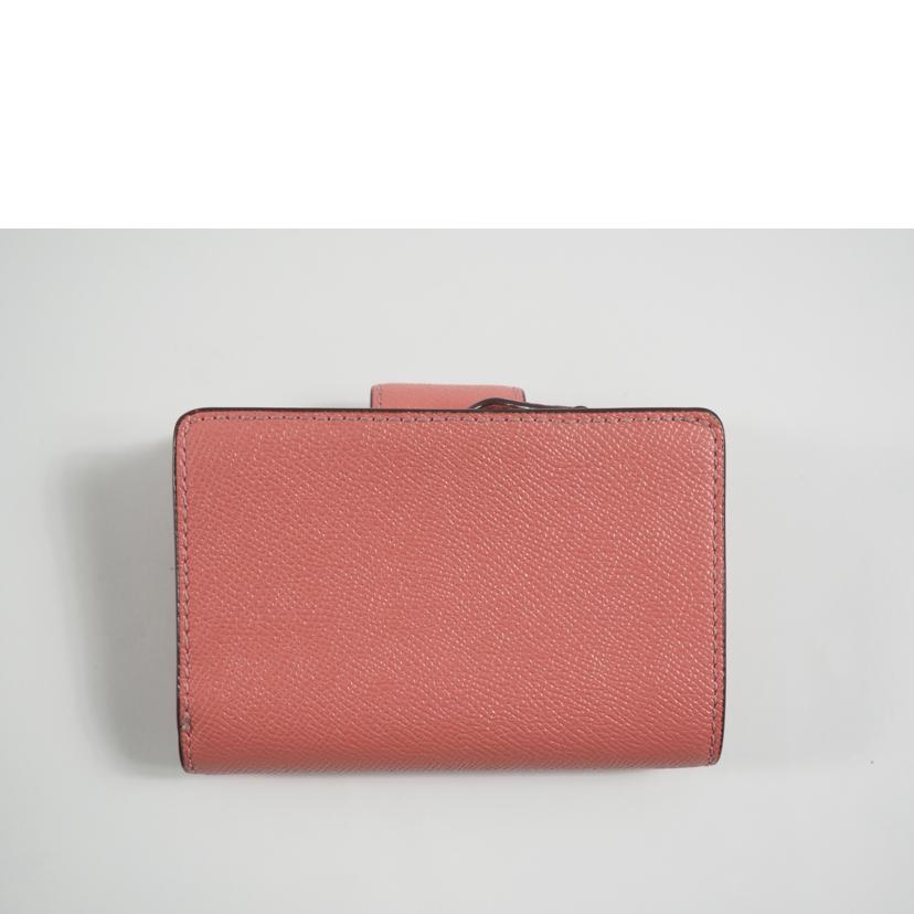 COACH コーチ/二つ折り財布/マルチL字ファスナー/ピンク/6390//Bランク/79