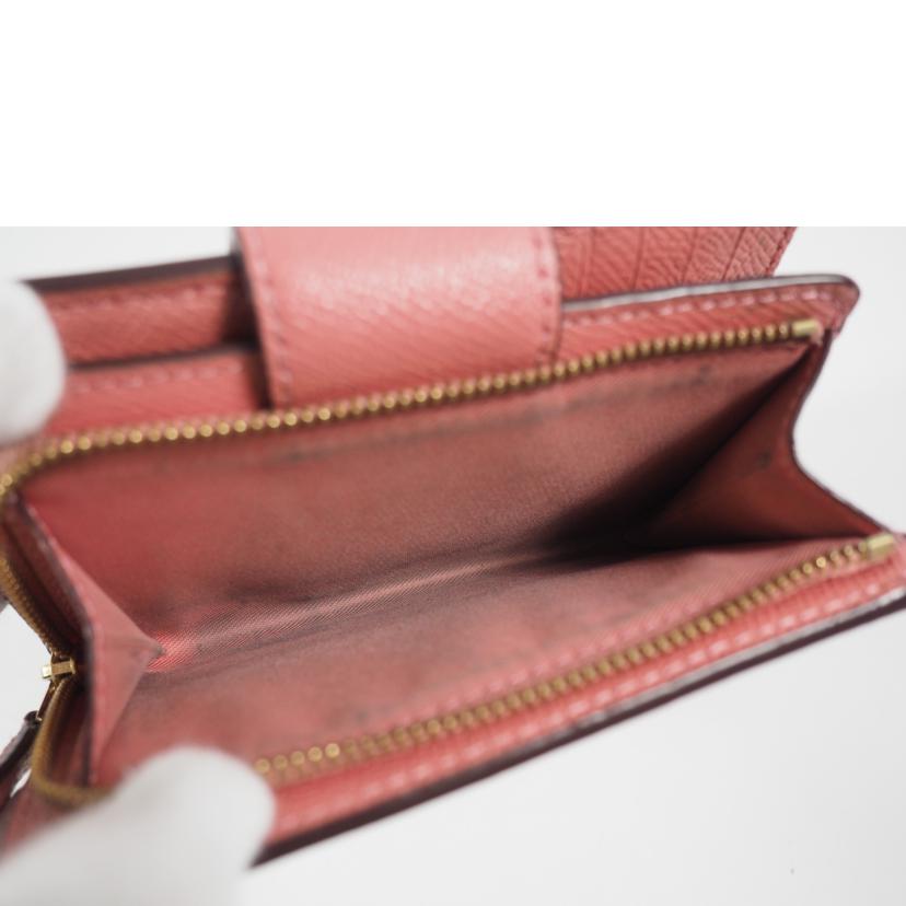 COACH コーチ/二つ折り財布/マルチL字ファスナー/ピンク/6390//Bランク/79