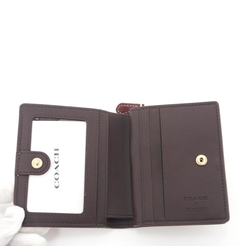 COACH コーチ/コーチ×PEANUTSコラボ二つ折り財布/H2246//CF2**/SAランク/75