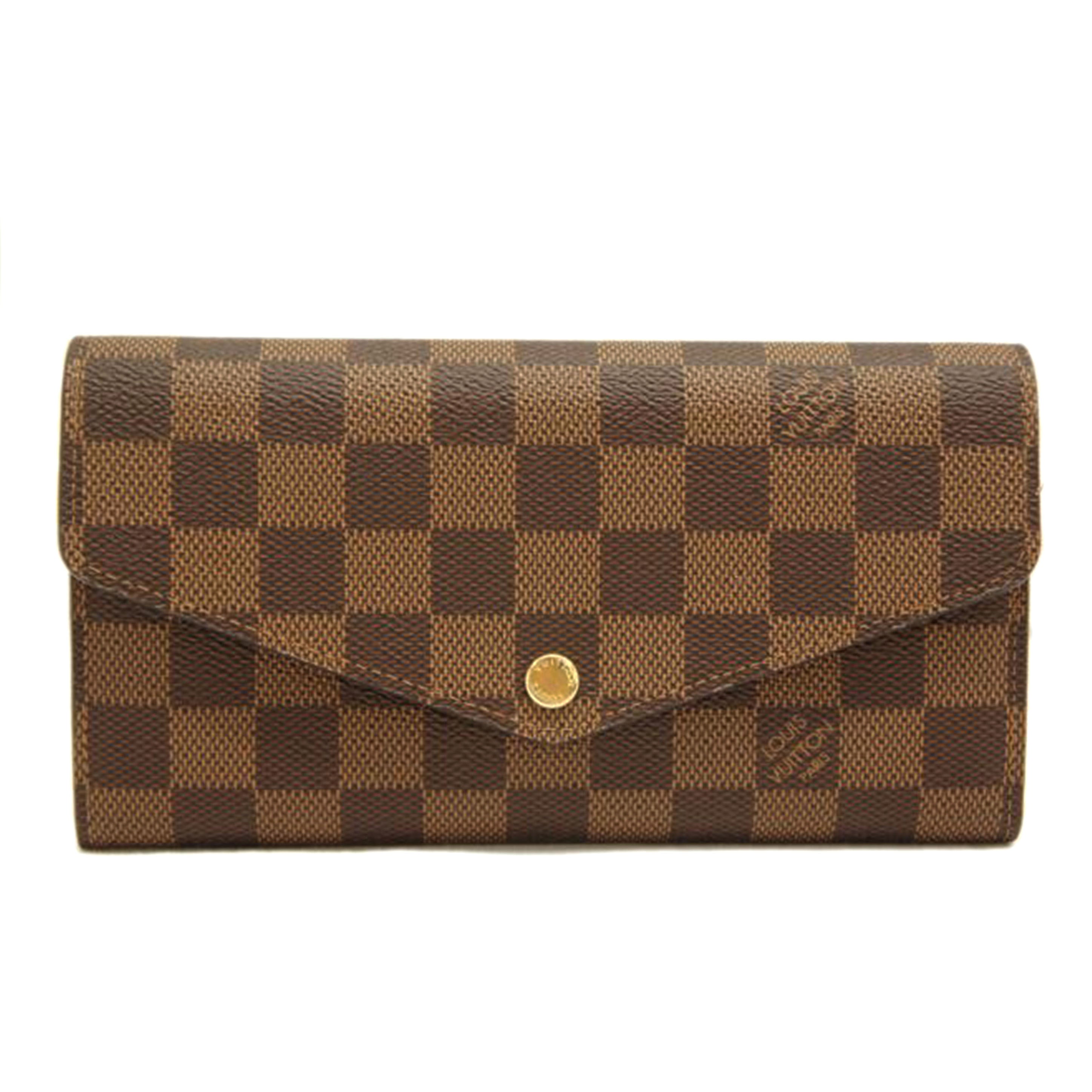 LV ルイ・ヴィトン/ポルトフォイユ・サラ/ダミエ/エベヌ/N63209//IC チップ内臓/ABランク/05