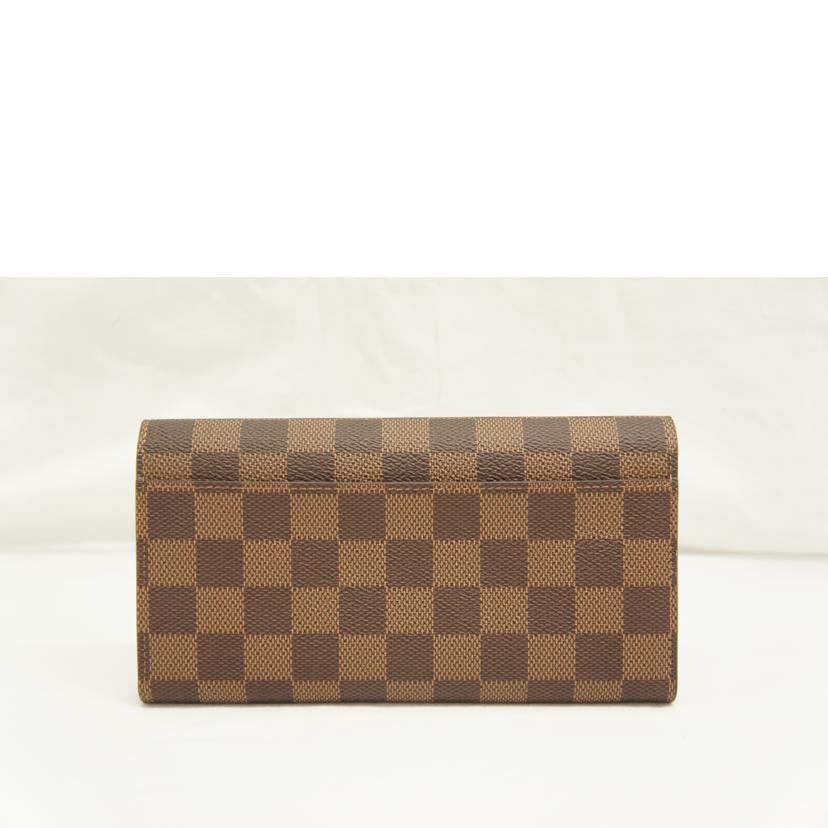 LV ルイ・ヴィトン/ポルトフォイユ・サラ/ダミエ/エベヌ/N63209//IC チップ内臓/ABランク/05