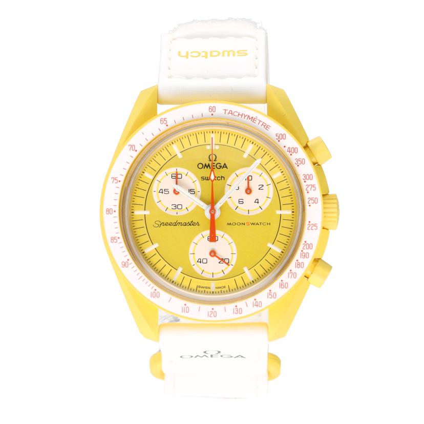 OMEGA×swatch オメガ×スウォッチ/ムーンスウォッチ/MISSION TO THE SUN/クオーツ/SO33J100//SAランク/75