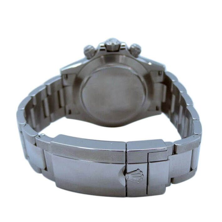 ROLEX ロレックス 腕時計 2009年頃製造 ルーレット ステンレス メンズ/コスモグラフ・デイトナ/黒文字盤/09年製/116520//V86****/Aランク/82