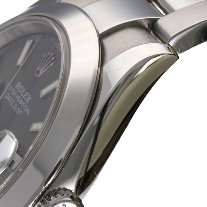 ROLEX ロレックス ランダムシリアル ギャラ2019年日付 シルバー文字盤 オイスターブレス ステンレス メンズ/デイトジャスト41・スレート/ランダム番/126300//X53*****/ABランク/03