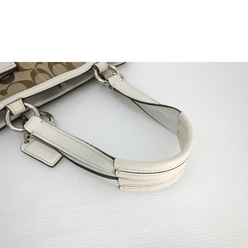 COACH コーチ/シグネチャーハンドバッグ/5088//M05U/ABランク/88