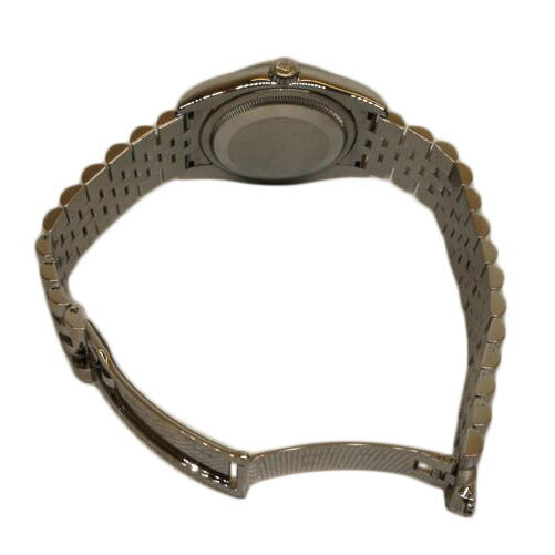 ROLEX ロレックス 腕時計 2008年頃製造 K18WG ローマンインデックス メンズ 自動巻き/デイトジャスト・ブラックサンビーム/V番/116234//V81***********/Aランク/92