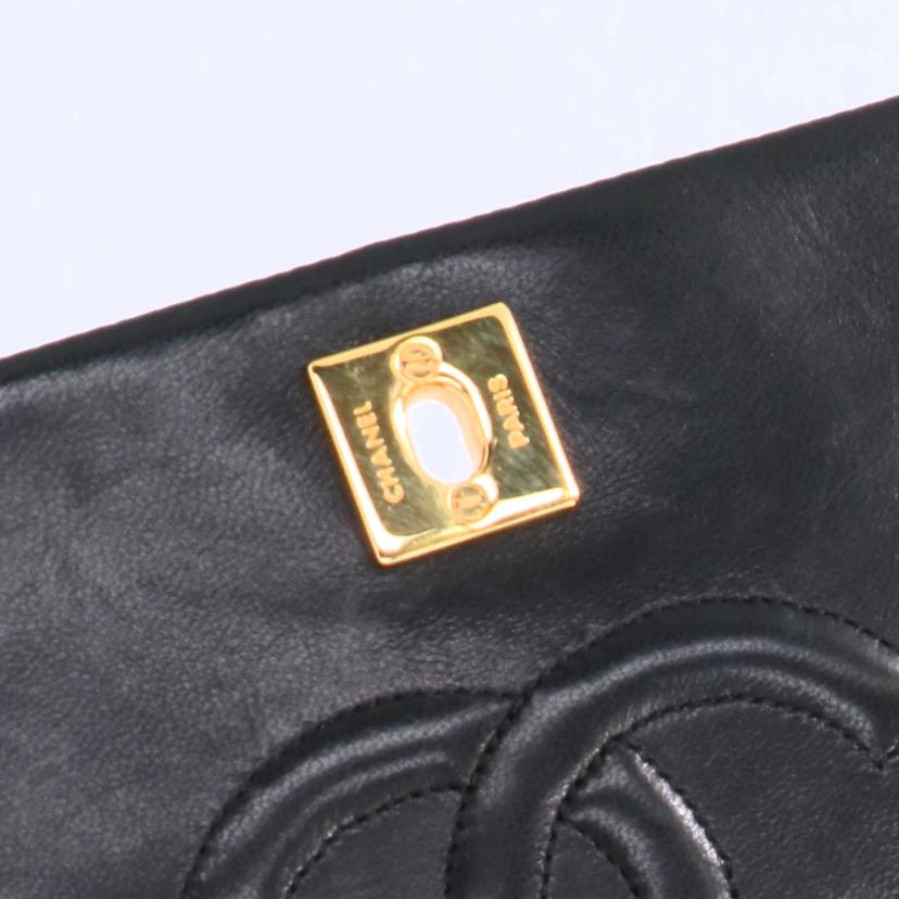 CHANEL シャネル/マトラッセ フルフラップ/ラム/チェーンショルダー//169****/ABランク/75