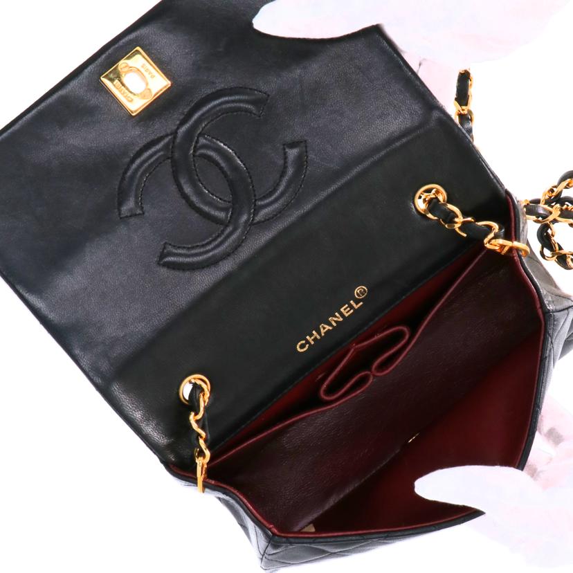 CHANEL シャネル/マトラッセ フルフラップ/ラム/チェーンショルダー//169****/ABランク/75