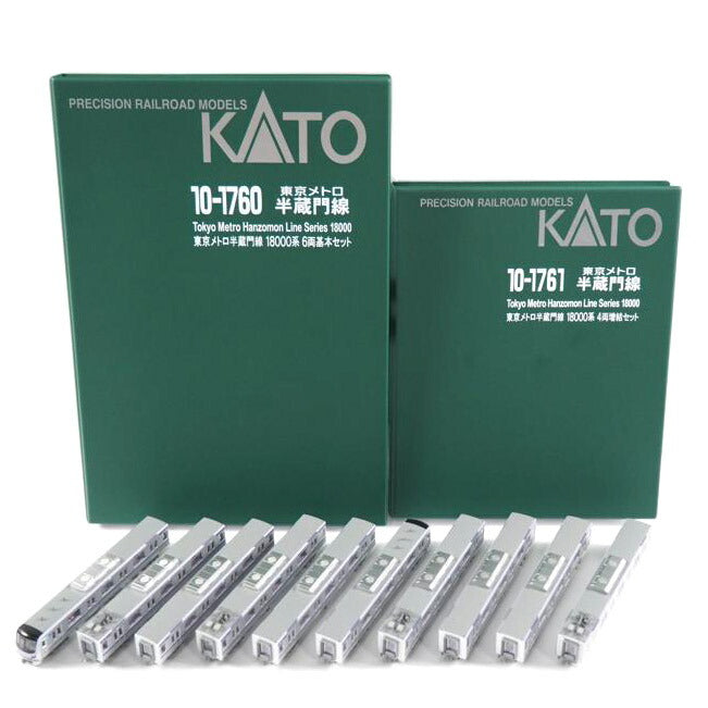 KATO/Nゲージ 東京メトロ半蔵門線 18000系 10両/10-1760、1761//Aランク/79