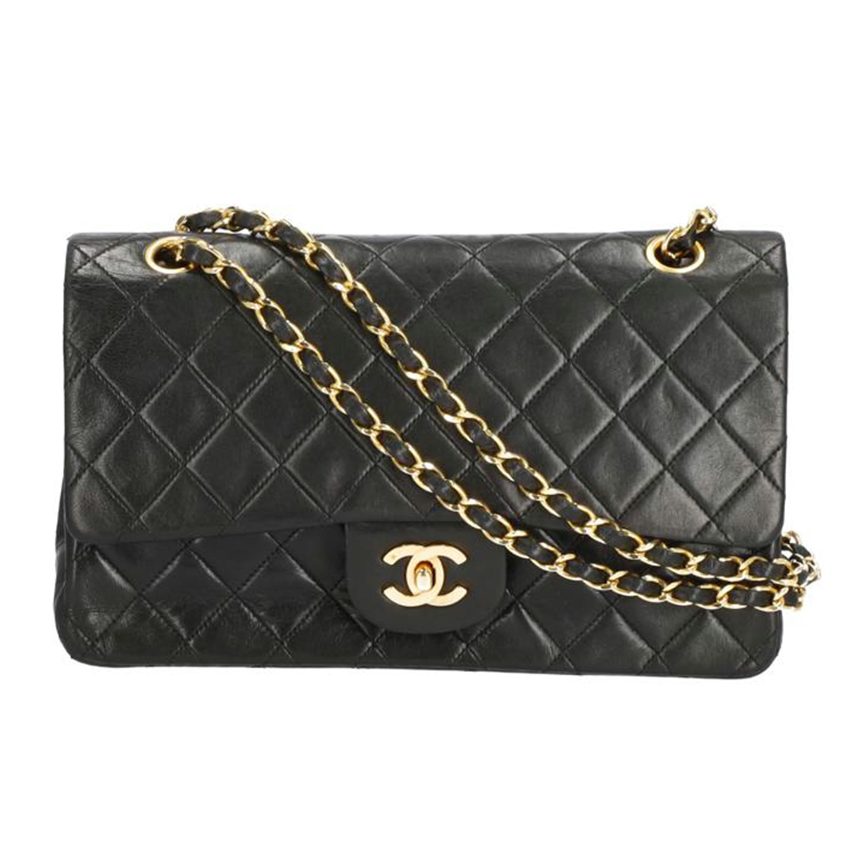 CHANEL シャネル/マトラッセWフラップ25 チェーンショルダー//142****/Bランク/75